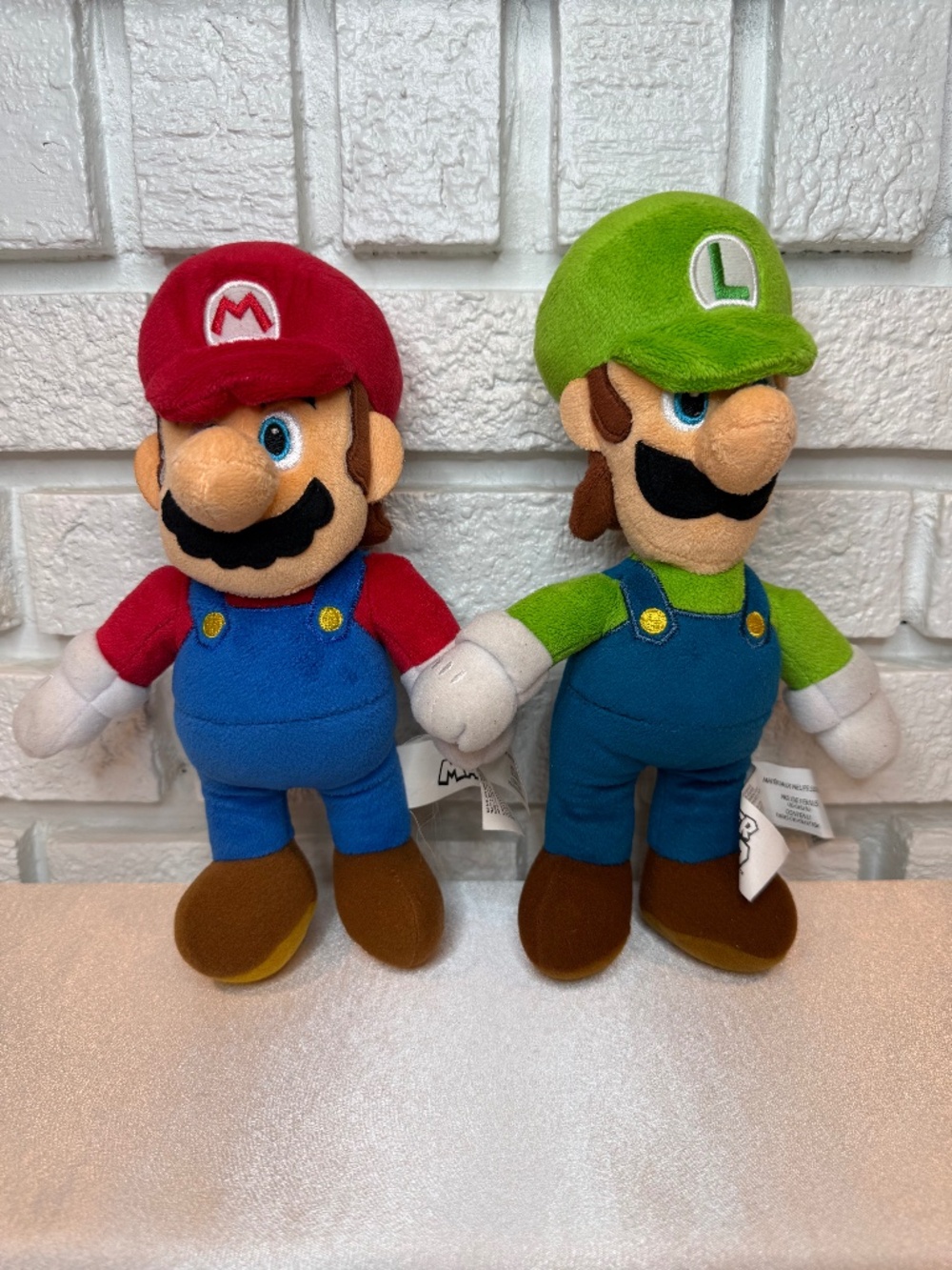 Mario and Luigi Plush Dolls